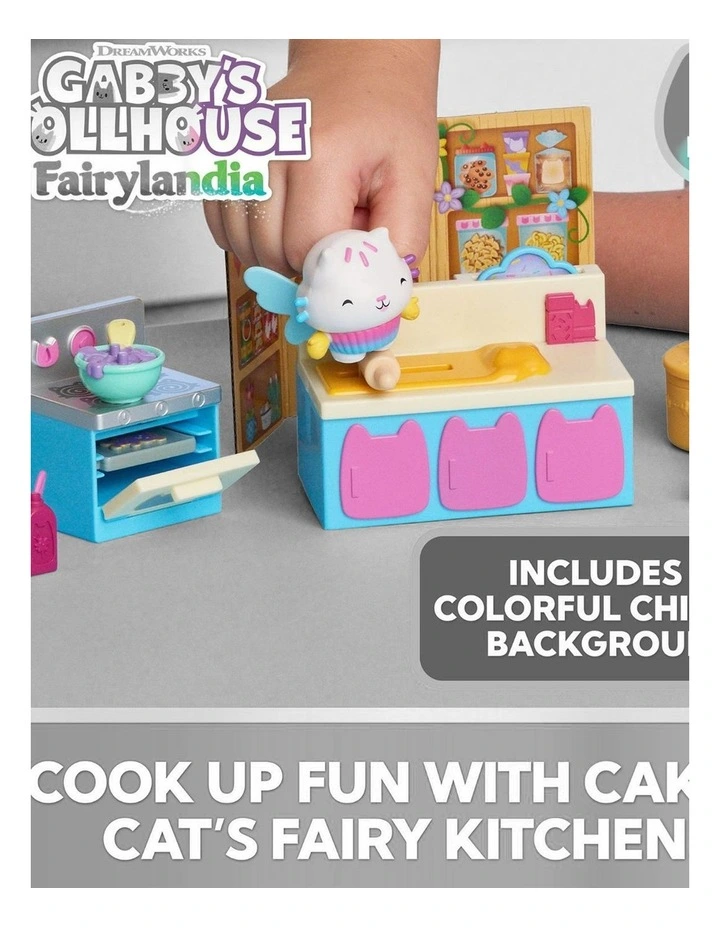 DreamWorks Gabby's Dollhouse Fairylandia Room Set, Pretend Play Toys and Doll House Accessories for Kids image 2