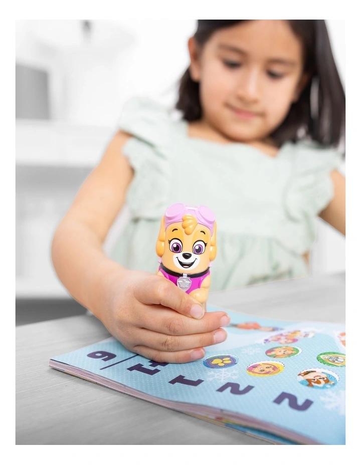 Melissa & Doug Sticker WOW! 24-Page Activity Pad and Stamper, 300 Stickers, Arts and Crafts Toy Collectible Character image 4