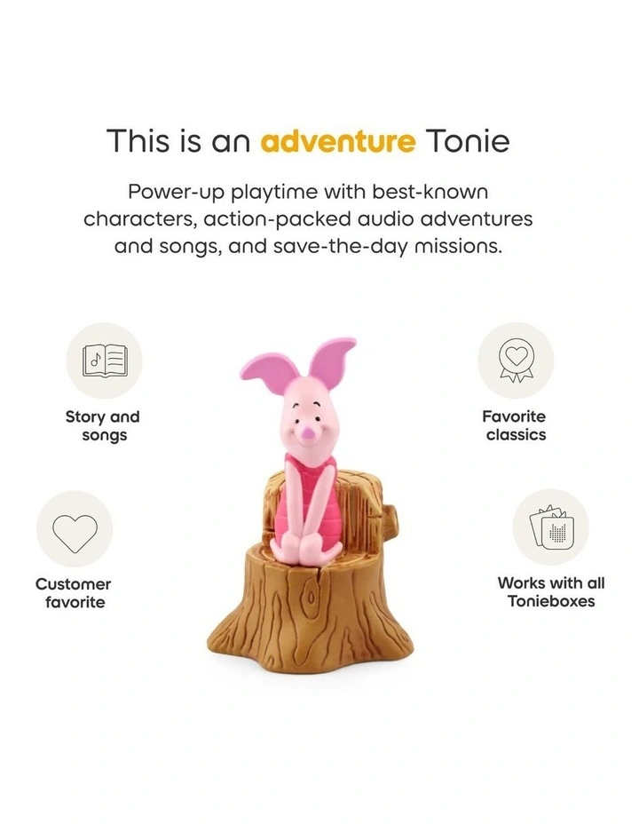 Winnie the Pooh - Piglet Tonies Audio Character image 4
