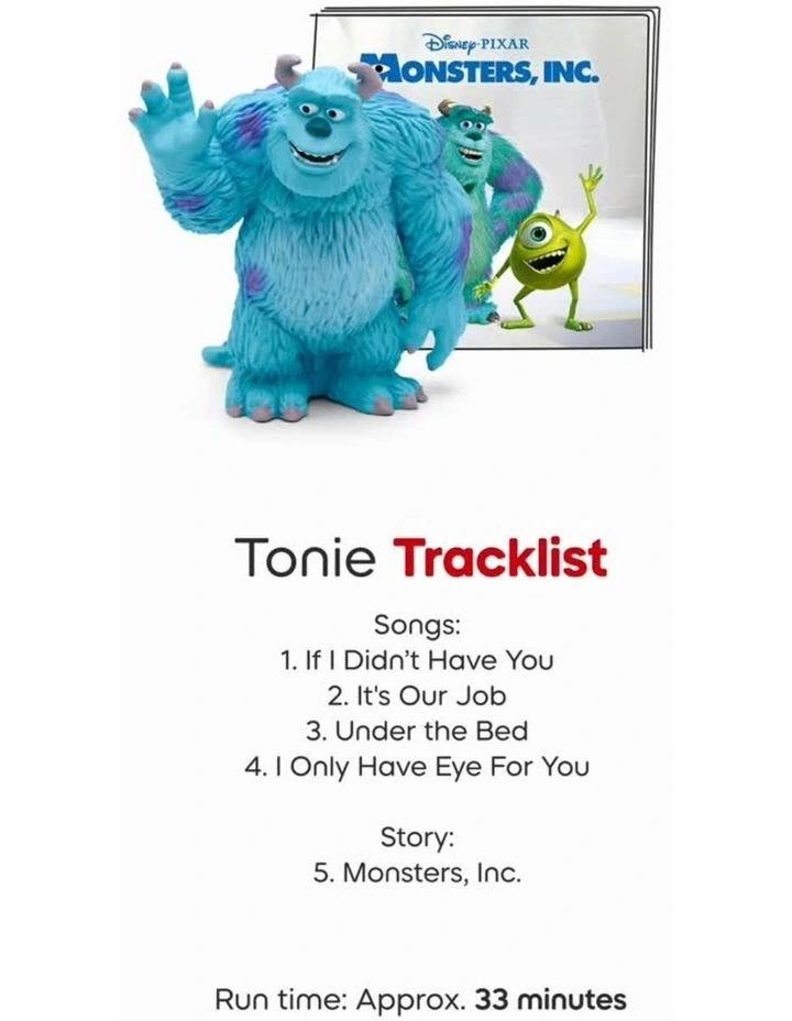 Disney Pixar Monsters Inc - Sully Tonies Audio Character image 6