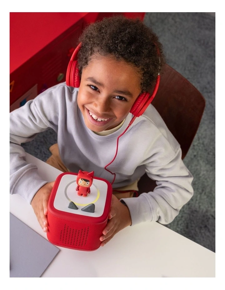 tonies Wired Headphones - Sunset Red image 2