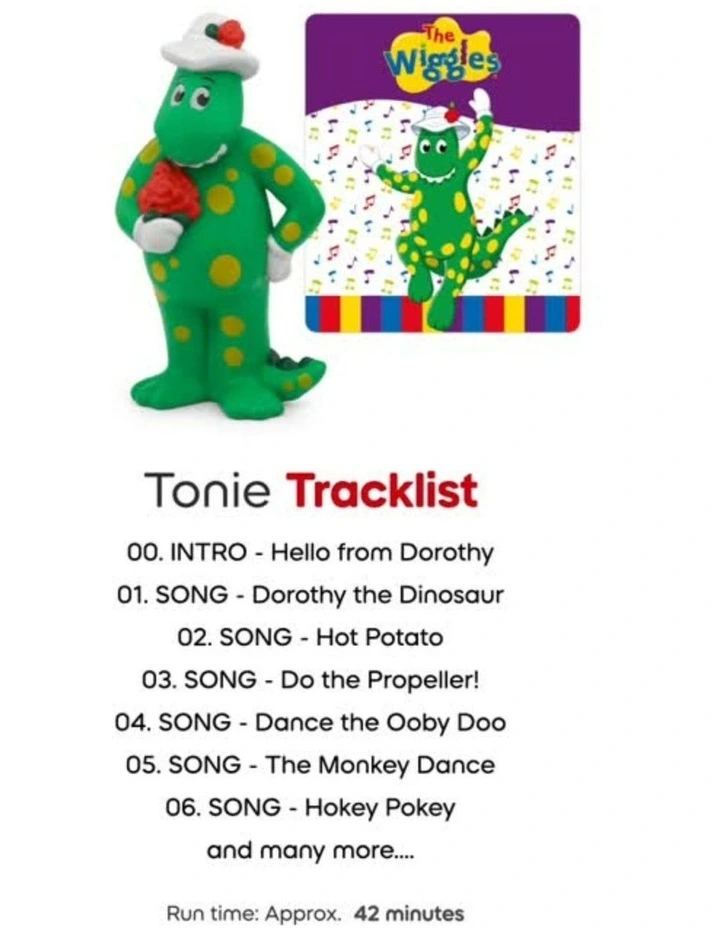 Wiggles - Dorothy the Dinosaur Tonies Audio Character image 5