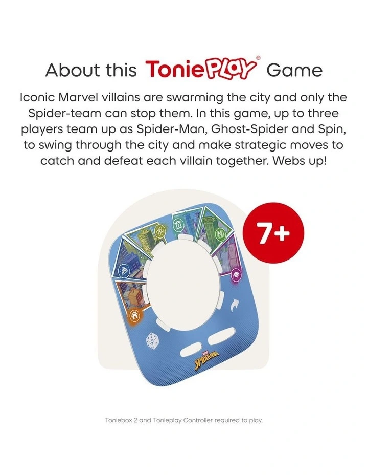 Marvel Spiderman Neighbourhood Heroes Tonieplay Game image 6