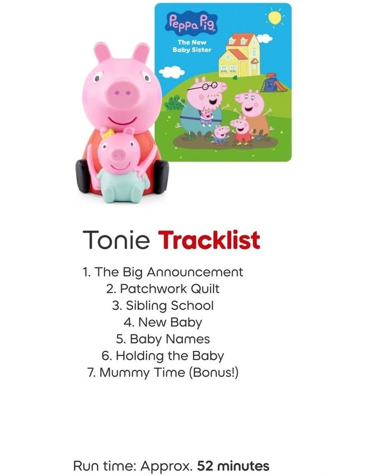 Peppa Pig - The New Baby Tonie Audio Character image 5
