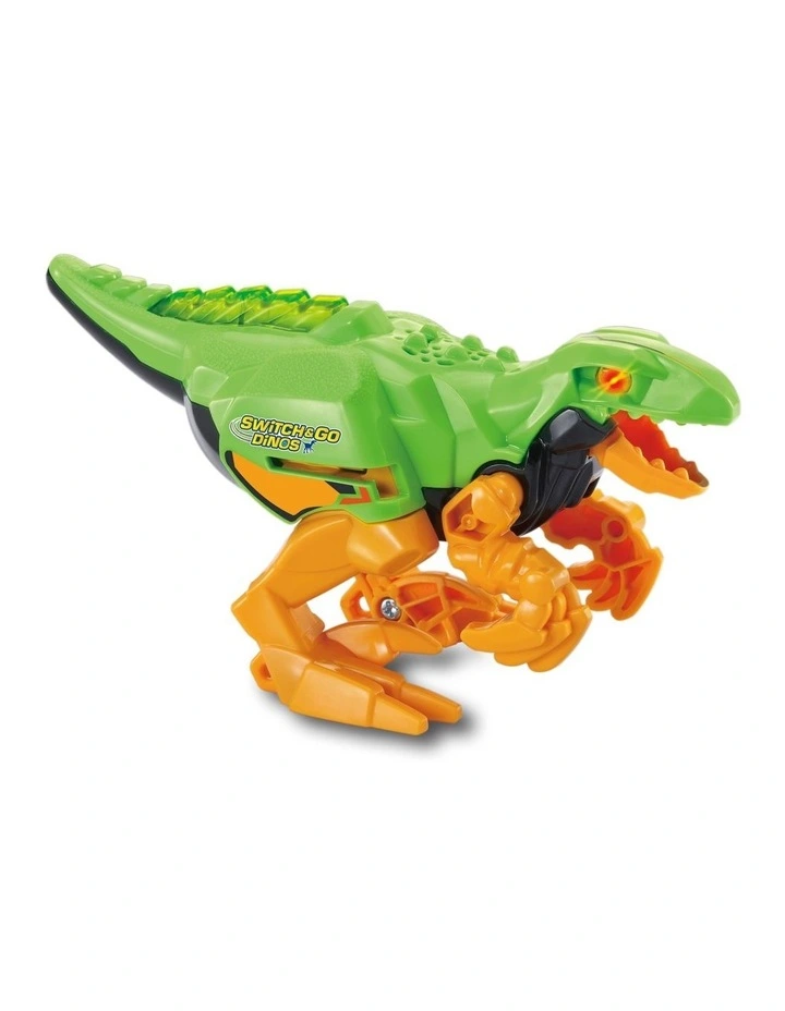 Switch & Go Dinos Armour Up Velociraptor Helicopter image 3