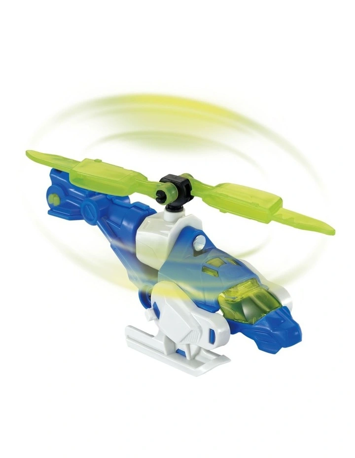 Switch & Go Dinos Armour Up Velociraptor Helicopter image 4