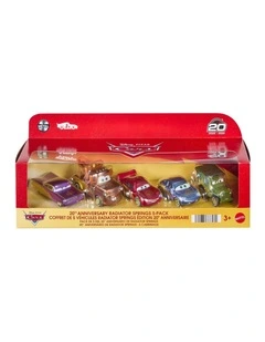 Disney And Pixar Cars Race to Celebrate 20th Anniversary Radiator Springs 5-Pack of Die-Cast Toy Vehicles