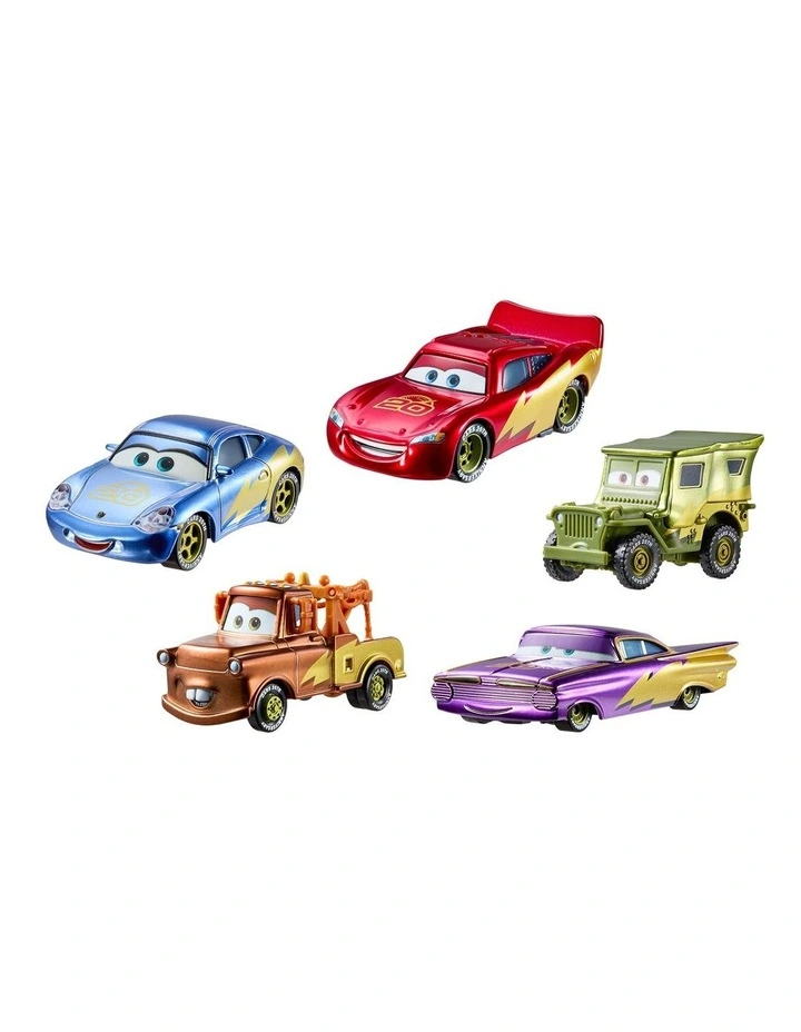 Disney And Pixar Cars Race to Celebrate 20th Anniversary Radiator Springs 5-Pack of Die-Cast Toy Vehicles image 2