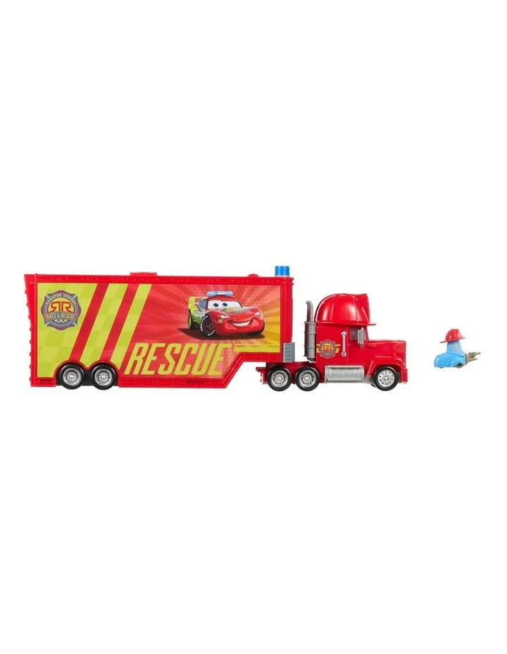 Disney and Pixar Cars Mack Mobile Rescue Repair Center, Large-Scale Truck Transforms into Playset image 3