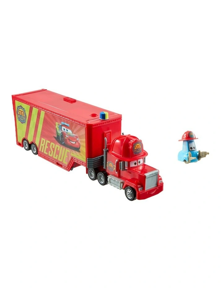 Disney and Pixar Cars Mack Mobile Rescue Repair Center, Large-Scale Truck Transforms into Playset image 5
