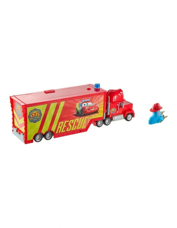 Disney and Pixar Cars Mack Mobile Rescue Repair Center, Large-Scale Truck Transforms into Playset image 6