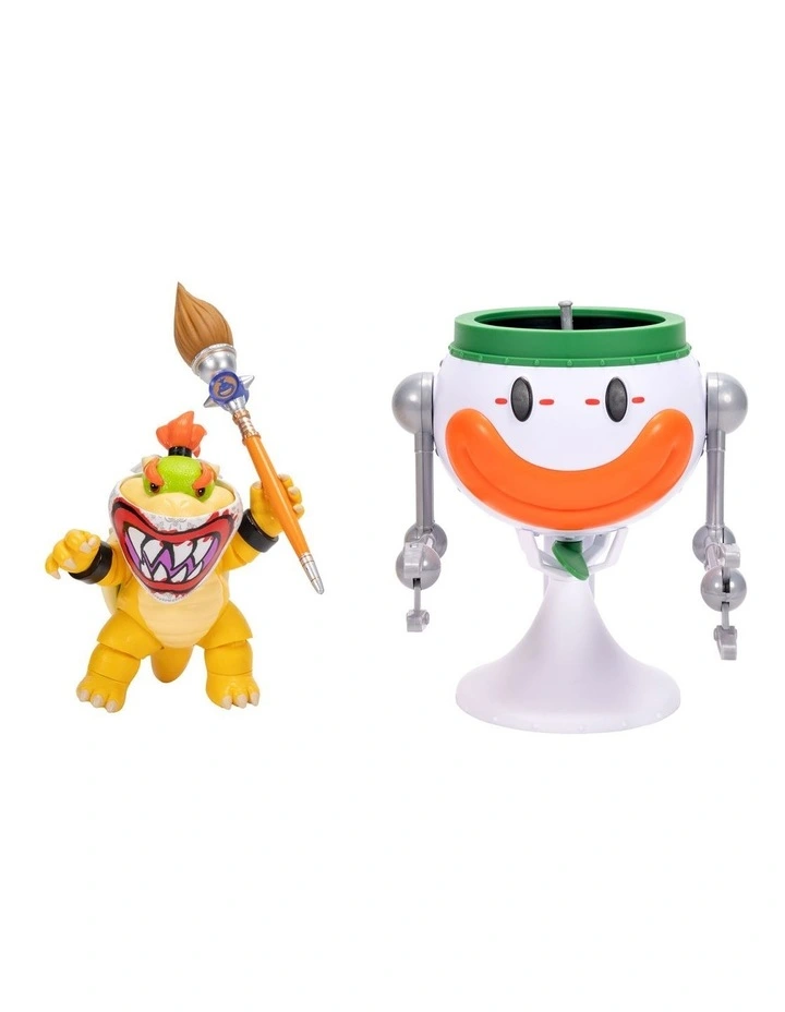 Movie 2 - Feature Figure - Bowser Jr with Clown Car image 3