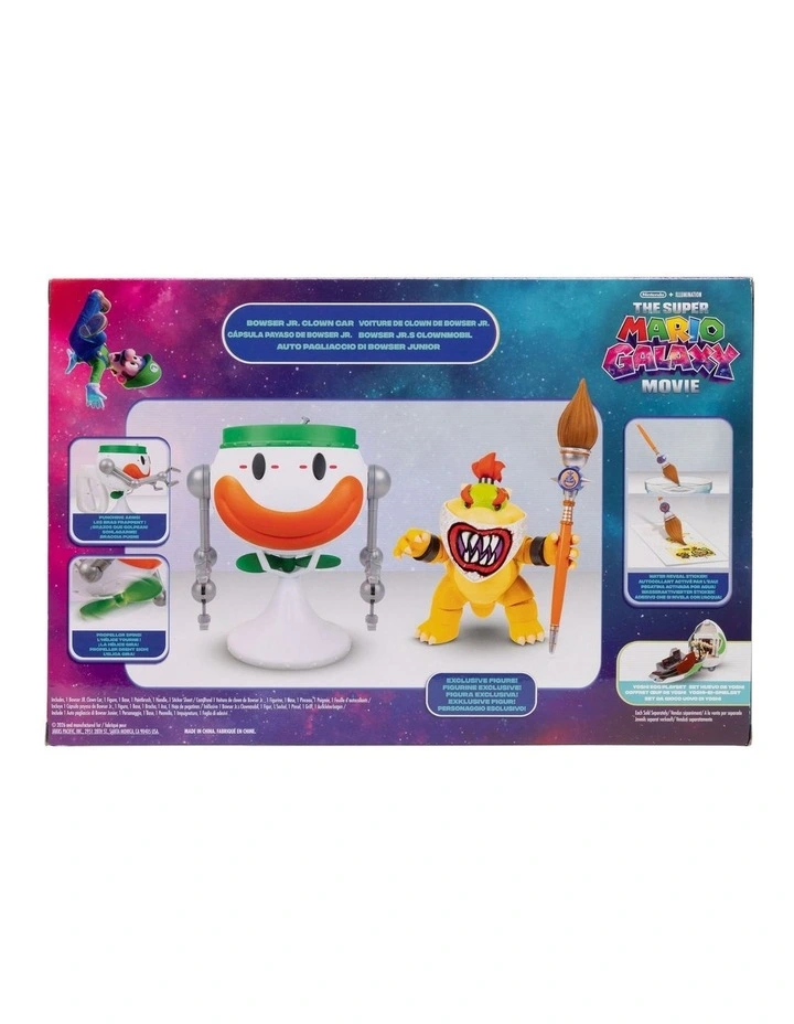 Movie 2 - Feature Figure - Bowser Jr with Clown Car image 7