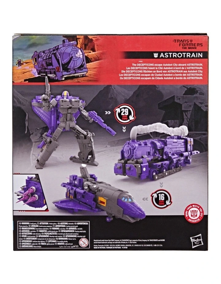 The Movie Studio Series Astrotrain Figure image 3