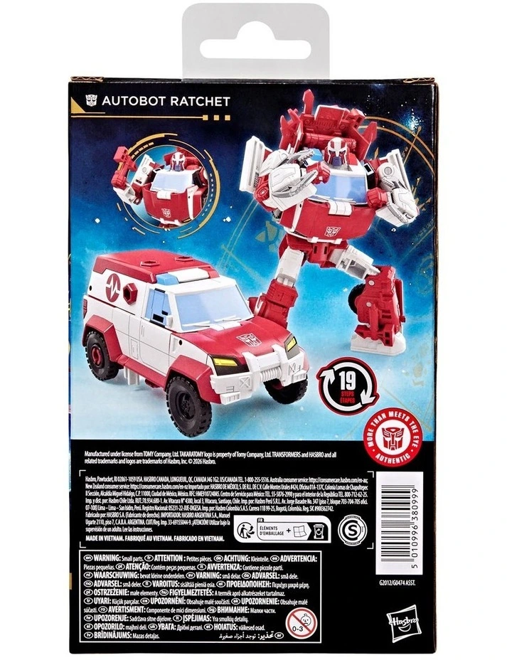 Age Of The Primes Deluxe Class Autobot Ratchet Toy image 3