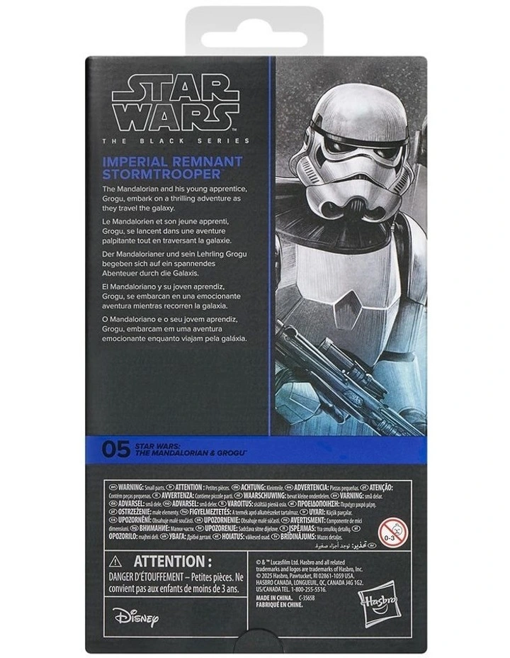 The Black Series Imperial Remnant Stormtrooper Action Figure image 3