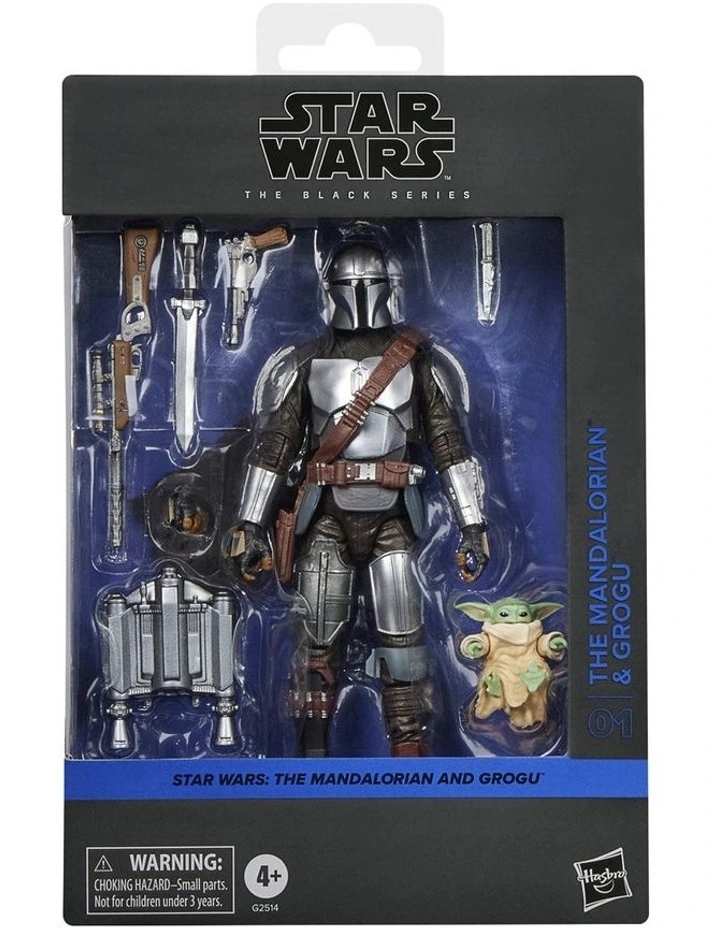 The Black Series Mandalorian & Grogu Action Figure image 1