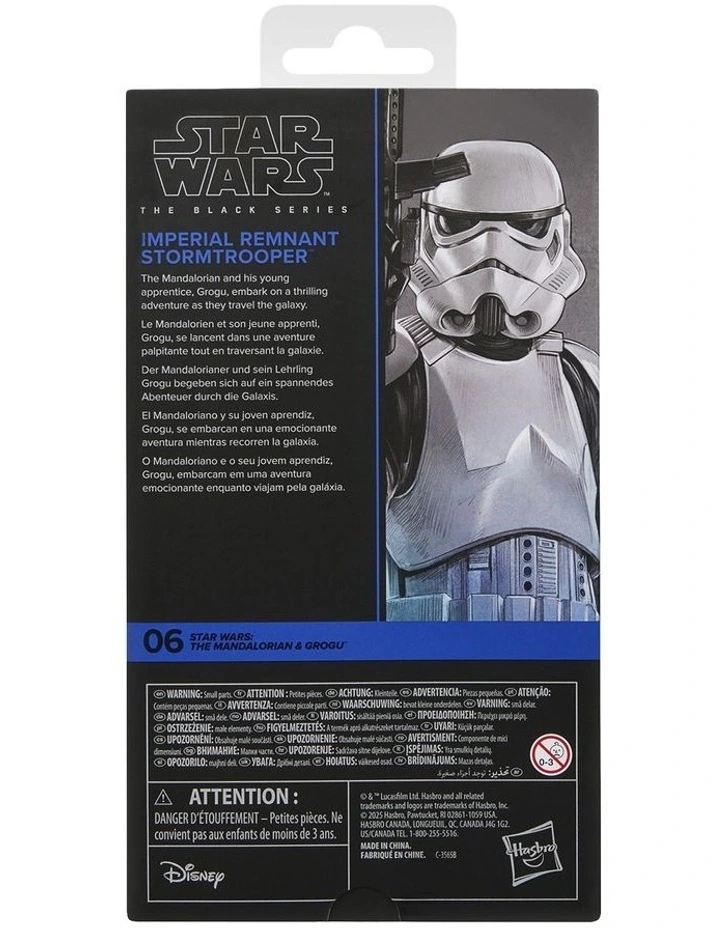 The Black Series Imperial Remnant Stormtrooper Action Figure image 3