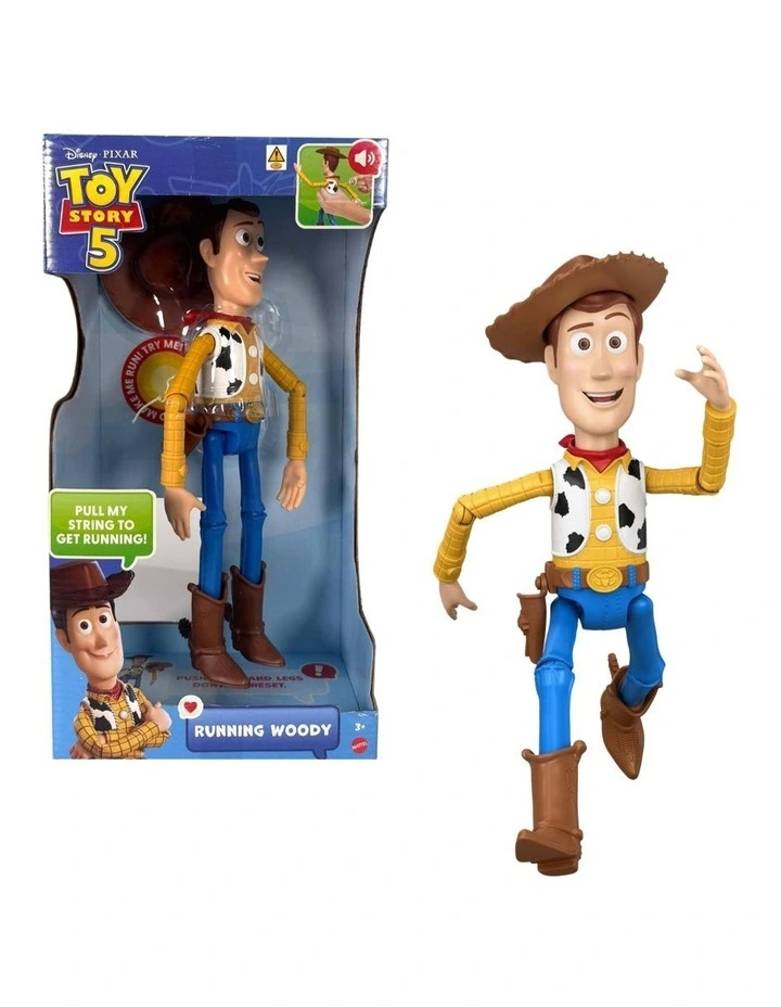 Pixar Running Woody Figure Toy 5 image 1