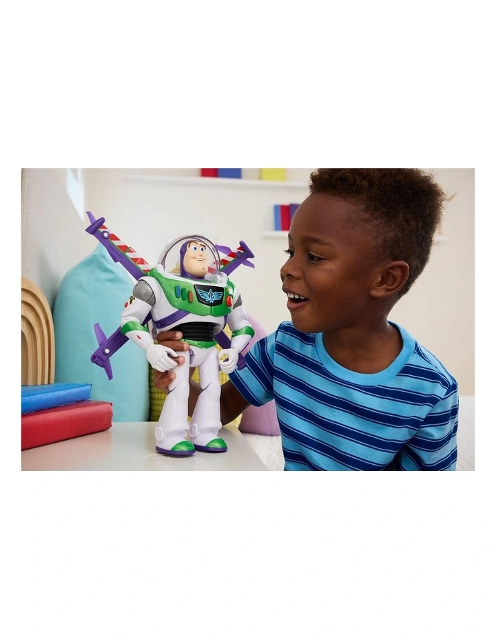 Disney and Pixar Toy Story 12 Scale Flight Mode Hi-Tech Edition Buzz Lightyear, 35  Sounds image 2