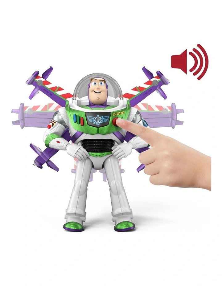 Disney and Pixar Toy Story 12 Scale Flight Mode Hi-Tech Edition Buzz Lightyear, 35  Sounds image 4