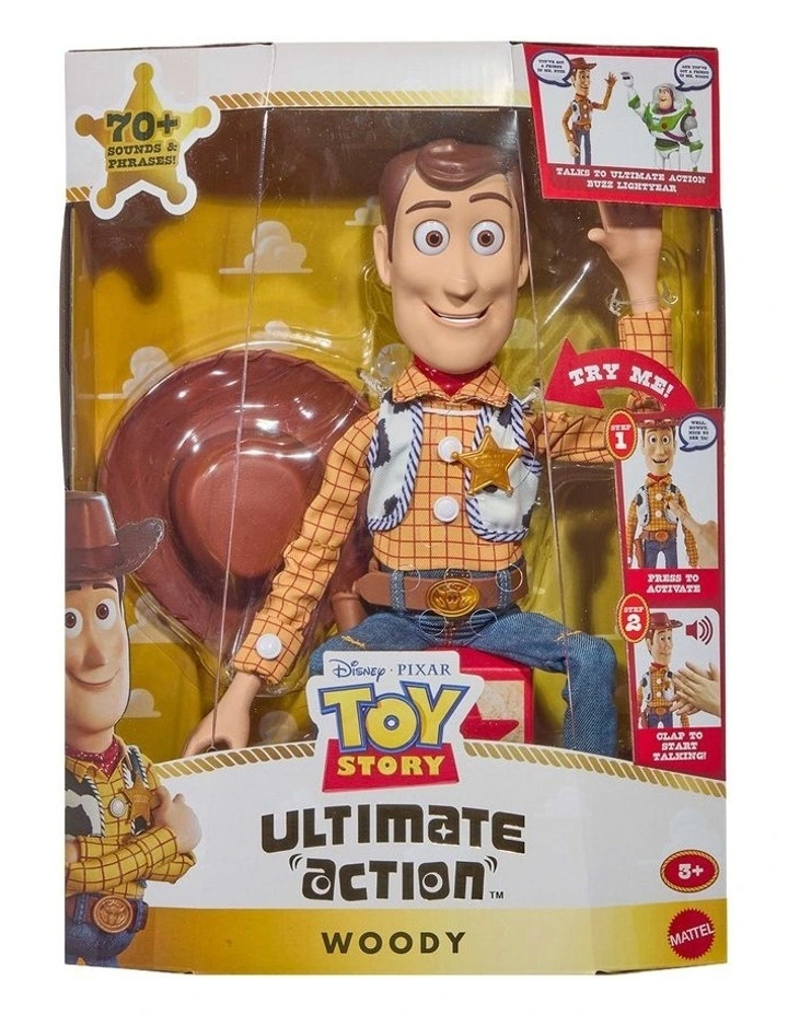 Pixar Toy Story 5 Ultimate Action Woody Figure image 6