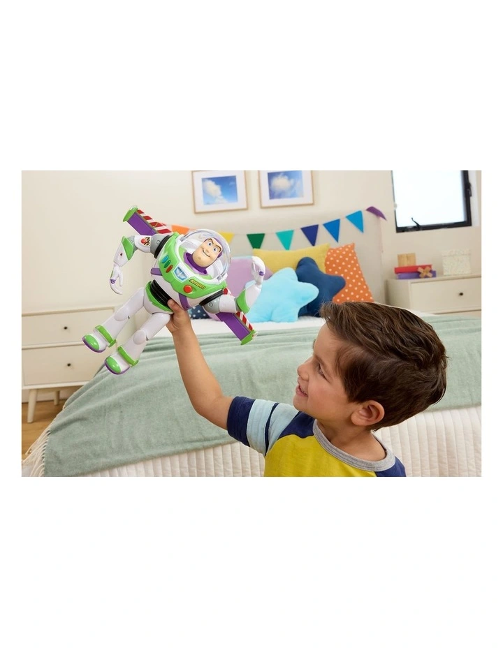 Ultimate Action Buzz Lightyear Figure Pixar Toy Story 5 image 2