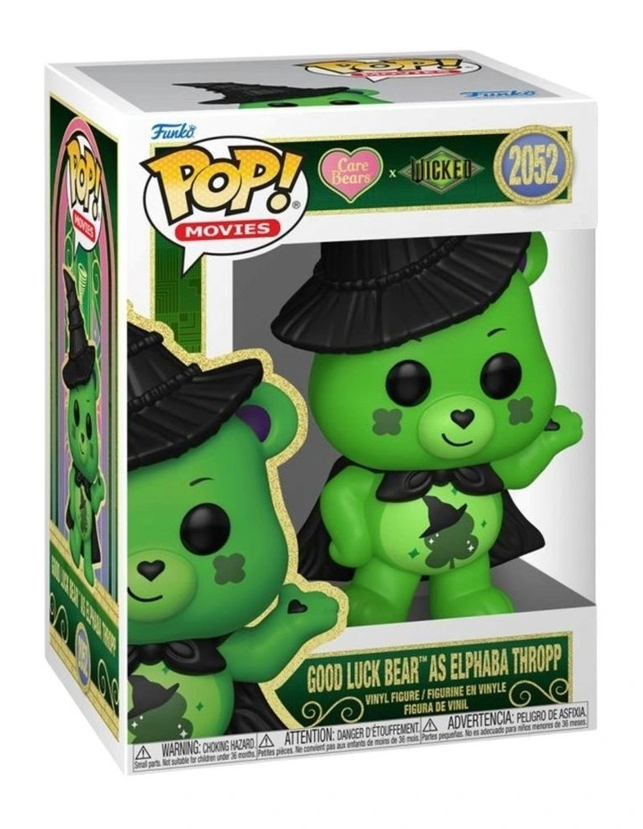 Wicked x Care Bears - Good Luck Bear as Elphaba Thropp Pop! image 2