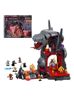 Mattel Brick Shop Masters of the Universe Clash at Snake Mountain Building Toy Kit
