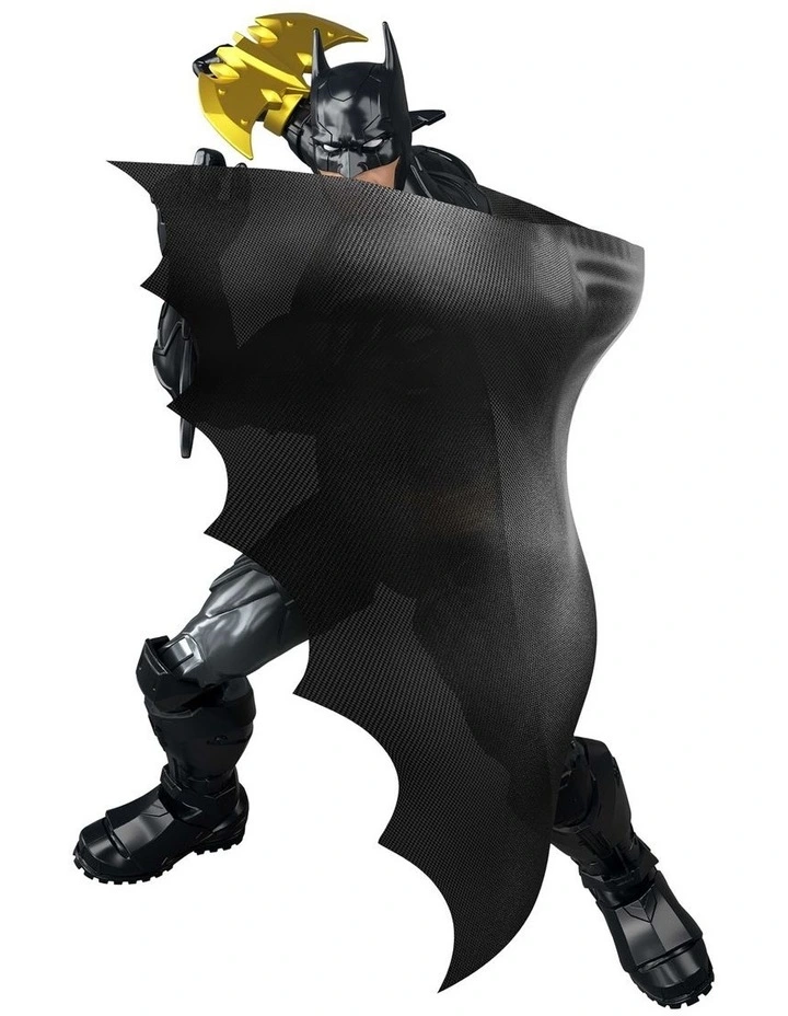 DC Crime Crusher Batman Action Figure, 25 Plus Phrases & Sounds, Articulation, 4 Weapons image 4