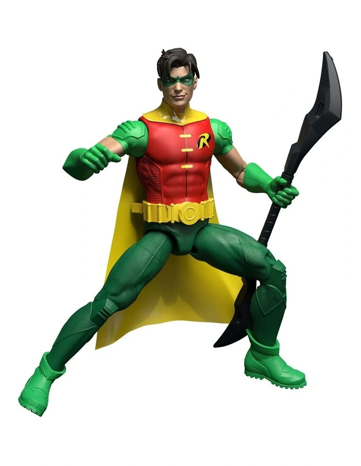 DC Premier 6.5 Inch Robin Action Figure Series 1, Detailed Design 22 Articulations & Cape image 5