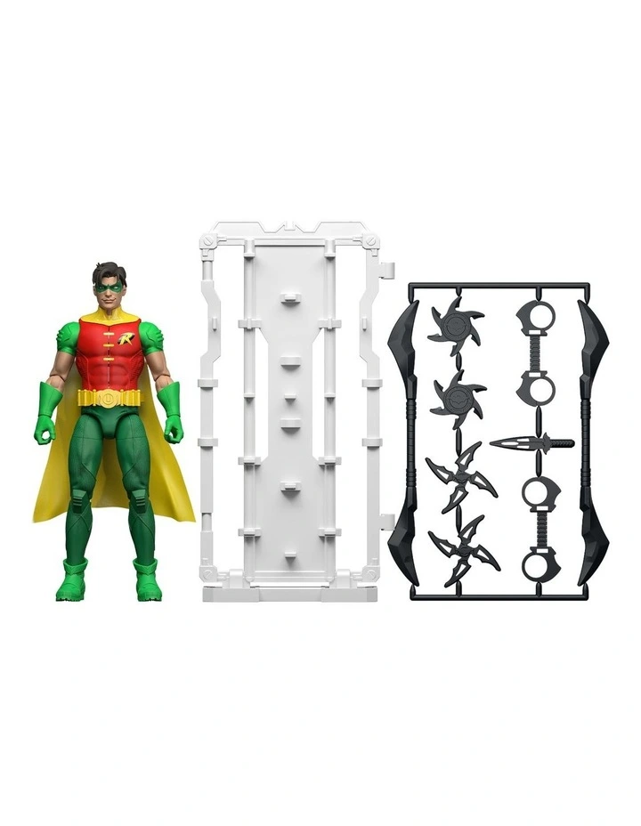 DC Premier 6.5 Inch Robin Action Figure Series 1, Detailed Design 22 Articulations & Cape image 6
