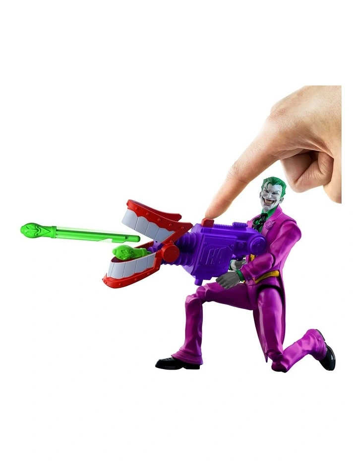 DC Premier 6.5 Inch The Joker Action Figure Series 1 Chatter Teeth Weapon image 3