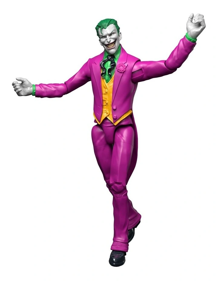 DC Premier 6.5 Inch The Joker Action Figure Series 1 Chatter Teeth Weapon image 4