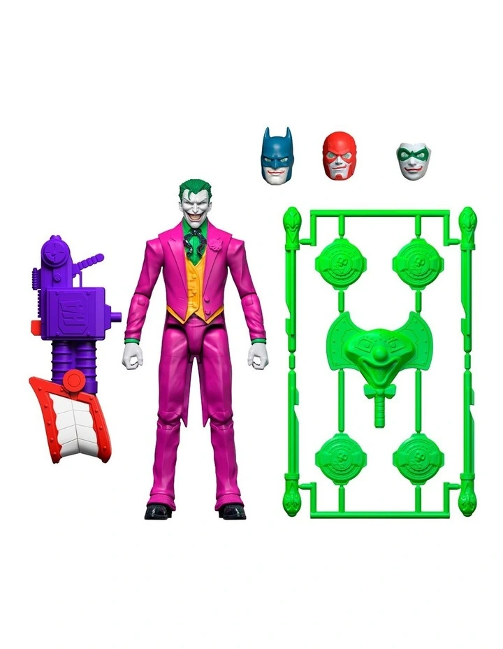 DC Premier 6.5 Inch The Joker Action Figure Series 1 Chatter Teeth Weapon image 6