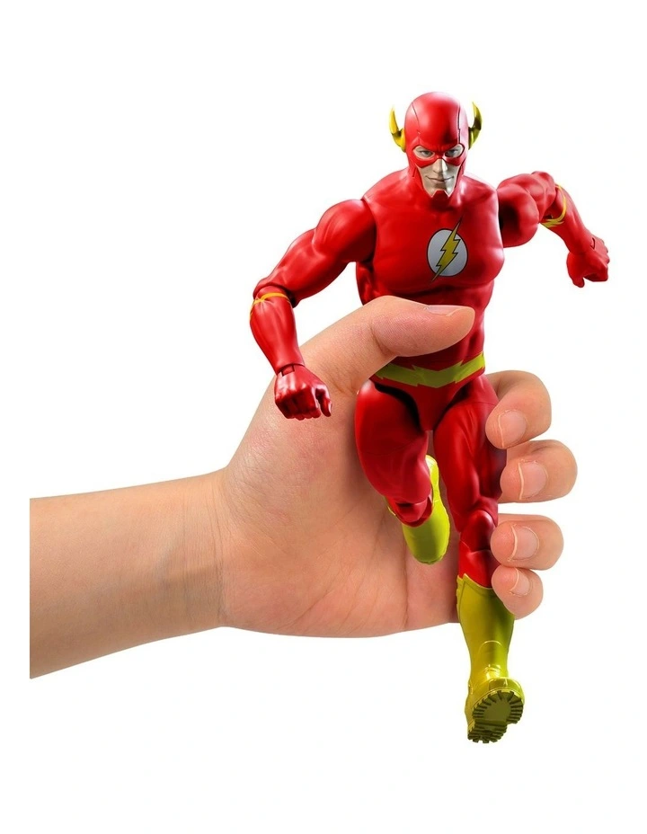 DC Premier 6.5 Inch The Flash Action Figure Series 1, Detailed Design with 22 Articulations image 3