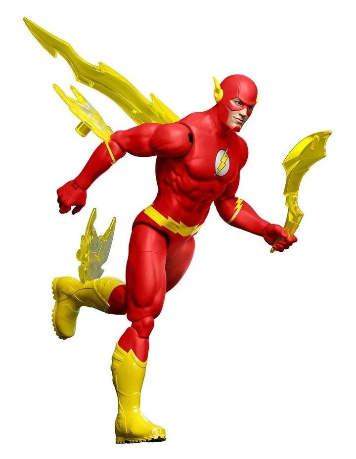 DC Premier 6.5 Inch The Flash Action Figure Series 1, Detailed Design with 22 Articulations image 5