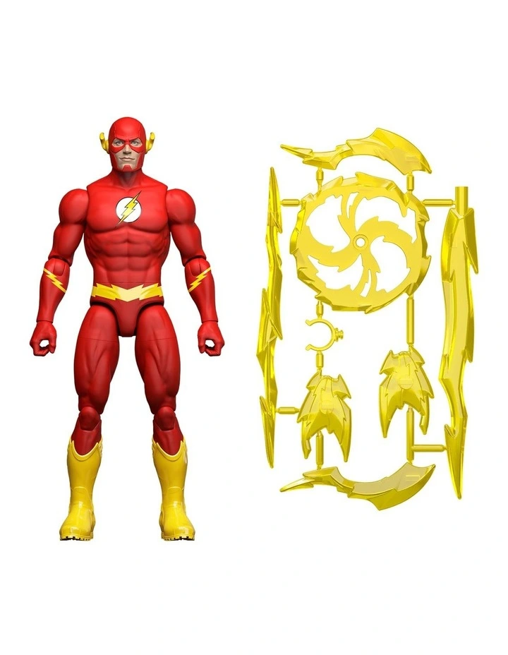 DC Premier 6.5 Inch The Flash Action Figure Series 1, Detailed Design with 22 Articulations image 6