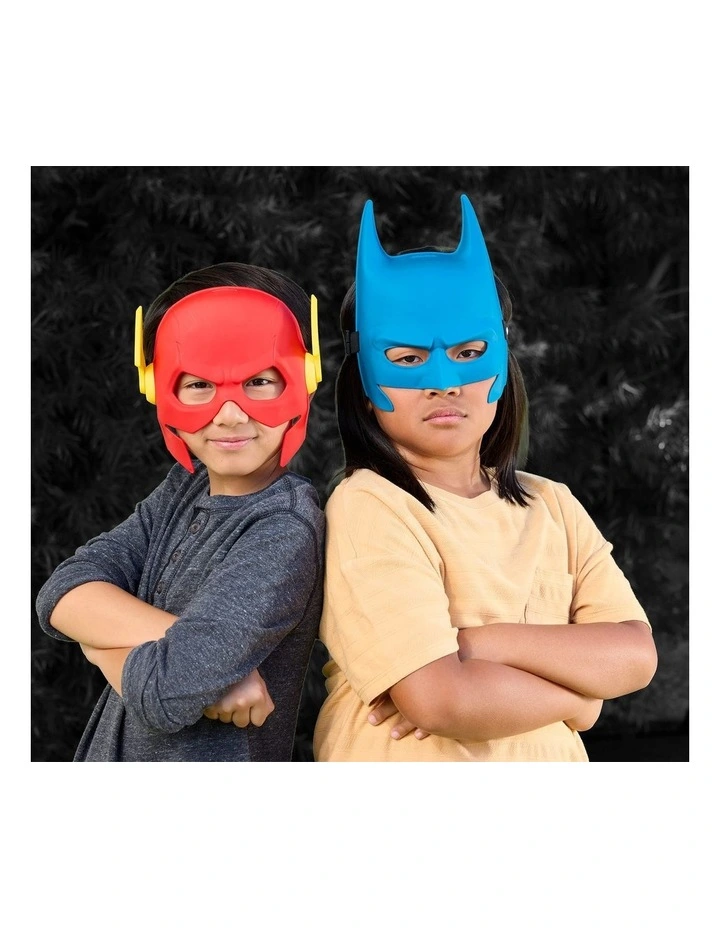 DC Premier Kids Superhero Masks, Key Characters, Role Play Face Covering with Elastic Strap image 6
