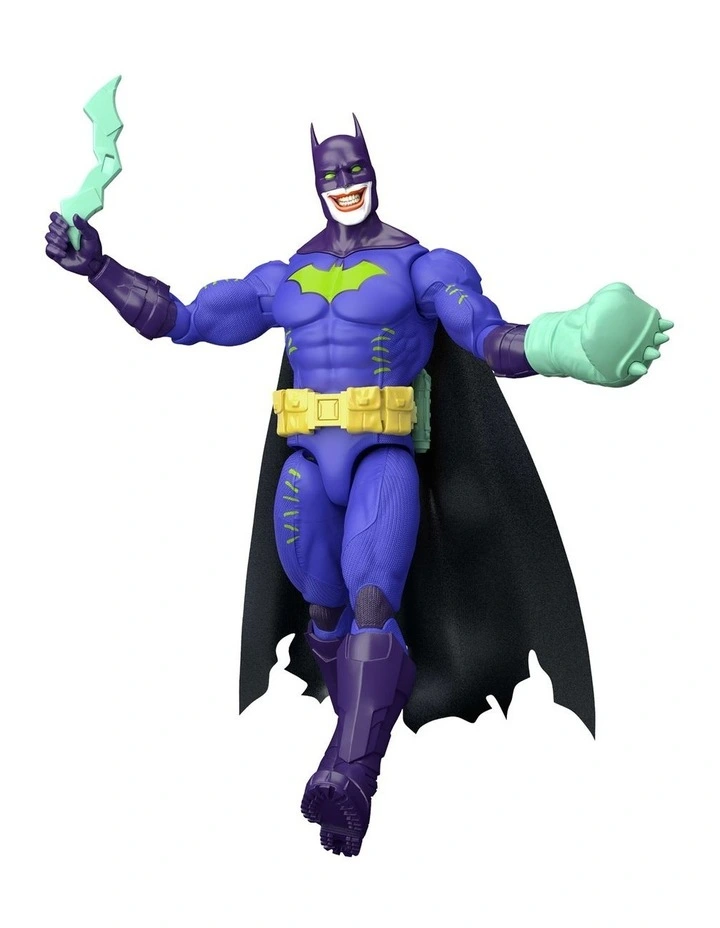 DC Premier 6.5 Inch Jokerized Batman Action Figure Series 2, 22 Articulations & Cape image 2