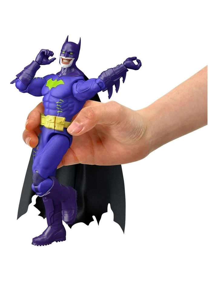 DC Premier 6.5 Inch Jokerized Batman Action Figure Series 2, 22 Articulations & Cape image 4
