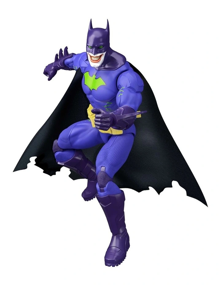 DC Premier 6.5 Inch Jokerized Batman Action Figure Series 2, 22 Articulations & Cape image 6