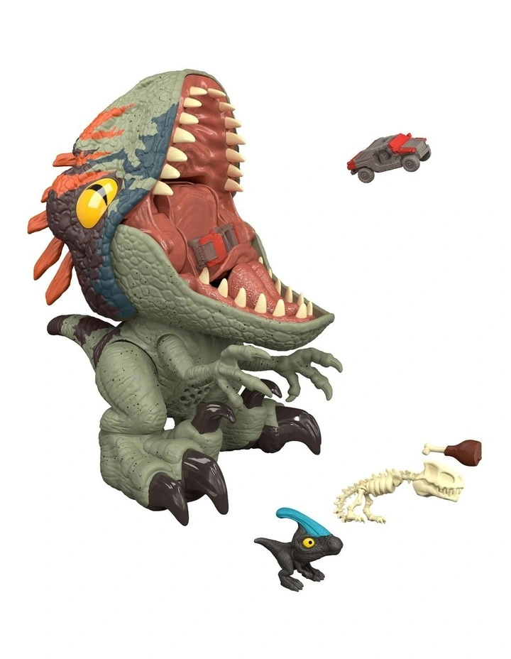 Jurassic World Fierce Feeder Velociraptor Dinosaur with Swallow and Spit Interactive Feature image 2