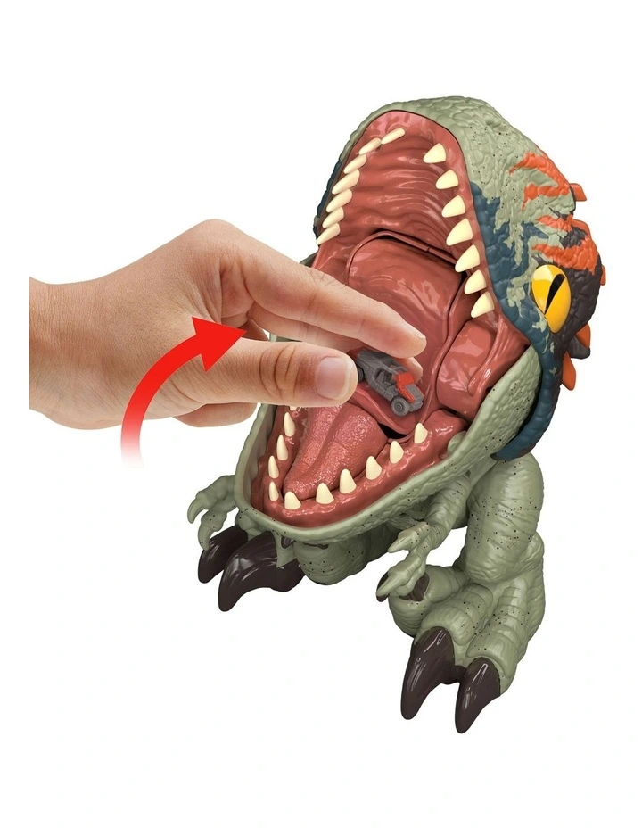 Jurassic World Fierce Feeder Velociraptor Dinosaur with Swallow and Spit Interactive Feature image 3