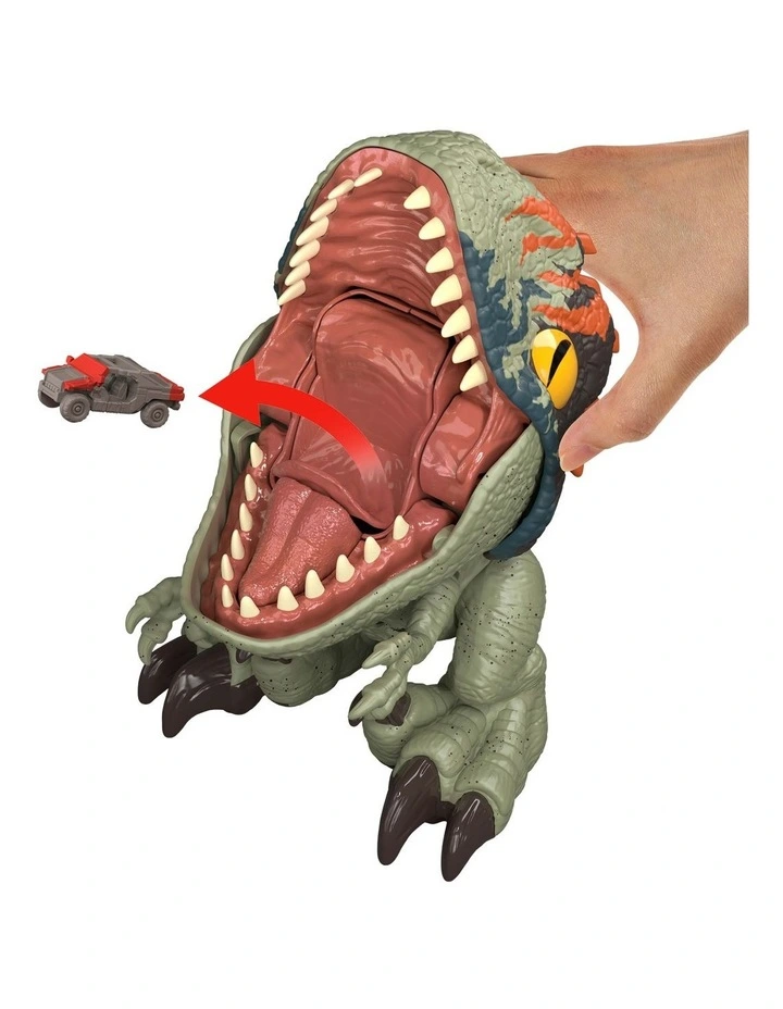 Jurassic World Fierce Feeder Velociraptor Dinosaur with Swallow and Spit Interactive Feature image 4