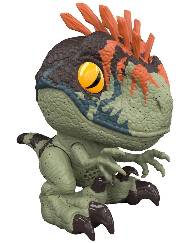 Jurassic World Fierce Feeder Velociraptor Dinosaur with Swallow and Spit Interactive Feature image 5
