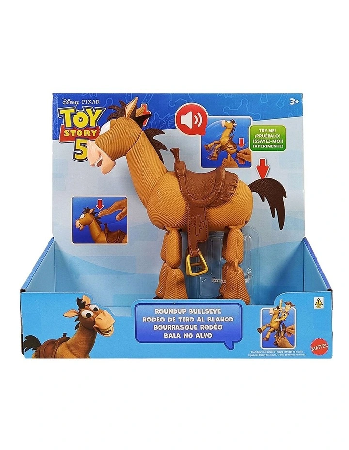 Disney and Pixar Toy Story 5 Roundup Bullseye Activation Feature Figure with Sounds image 5