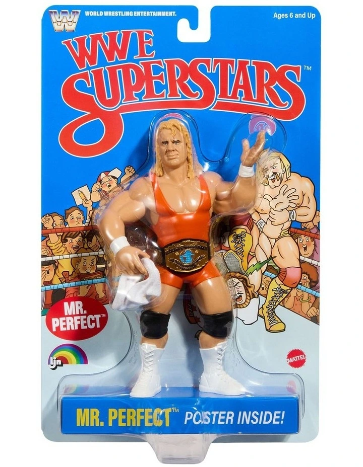 LJN WWE Superstars Action Figure, 1980s Retro 8-inch Collectible Toys Assortment image 2