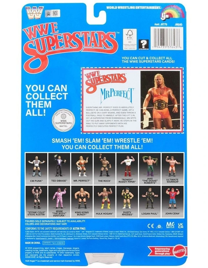 LJN WWE Superstars Action Figure, 1980s Retro 8-inch Collectible Toys Assortment image 3