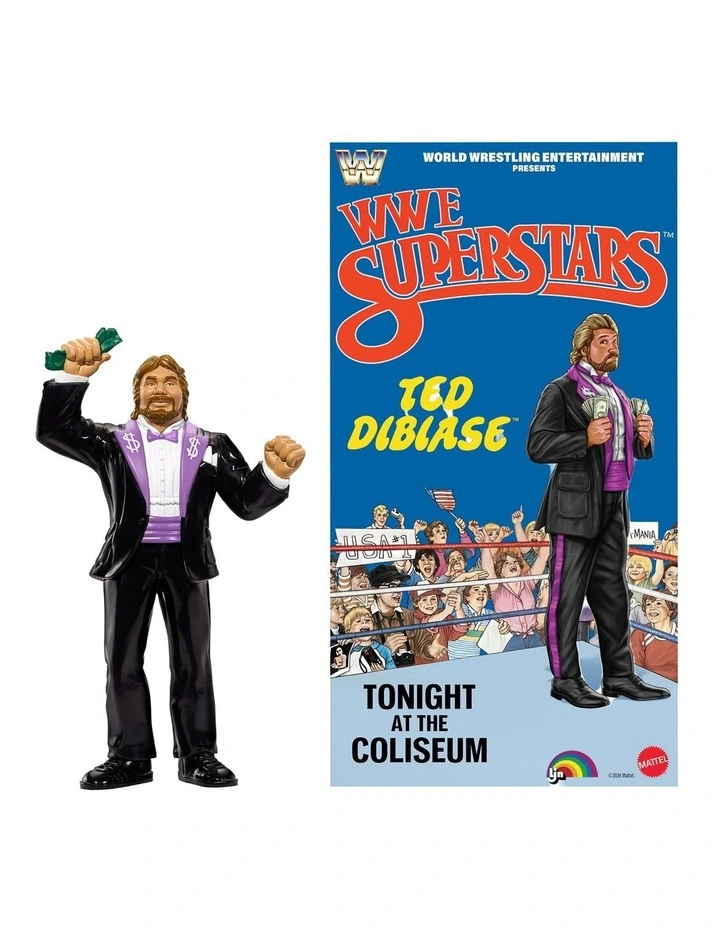 LJN WWE Superstars Action Figure, 1980s Retro 8-inch Collectible Toys Assortment image 4